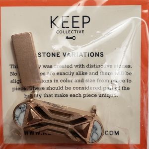 Rose Gold oil diffuser charm. Keep Collective